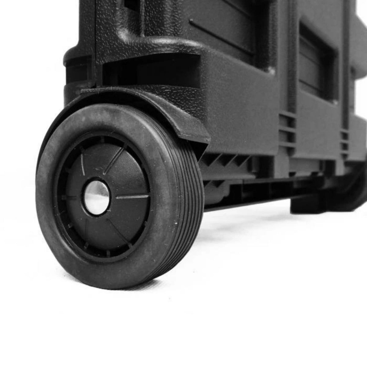 Folding Shopping Trolley Cart Collapsible Crate on Wheels 25kg 80mm UK
