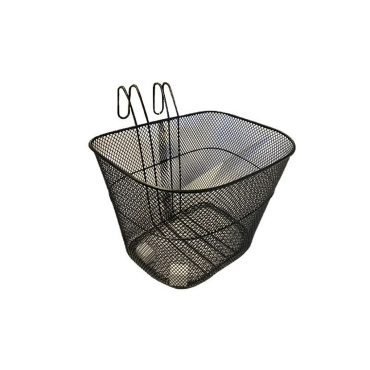 Bike Basket Lift-Off Front Detachable Metal Bicycle Basket 24 x 33 x 25.5cm