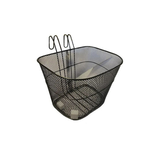 Bike Basket Lift-Off Front Detachable Metal Bicycle Basket 24 x 33 x 25.5cm