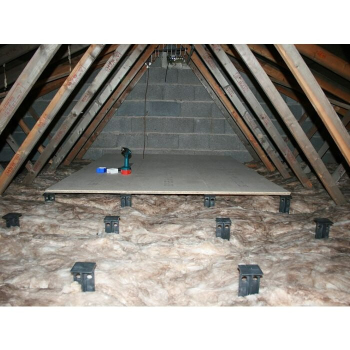 Adjustable Loft Board Support Legs, 175mm – Pack of 12