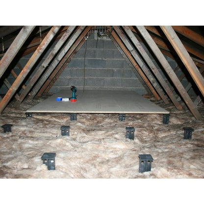 Adjustable Loft Board Support Legs, 175mm – Pack of 12