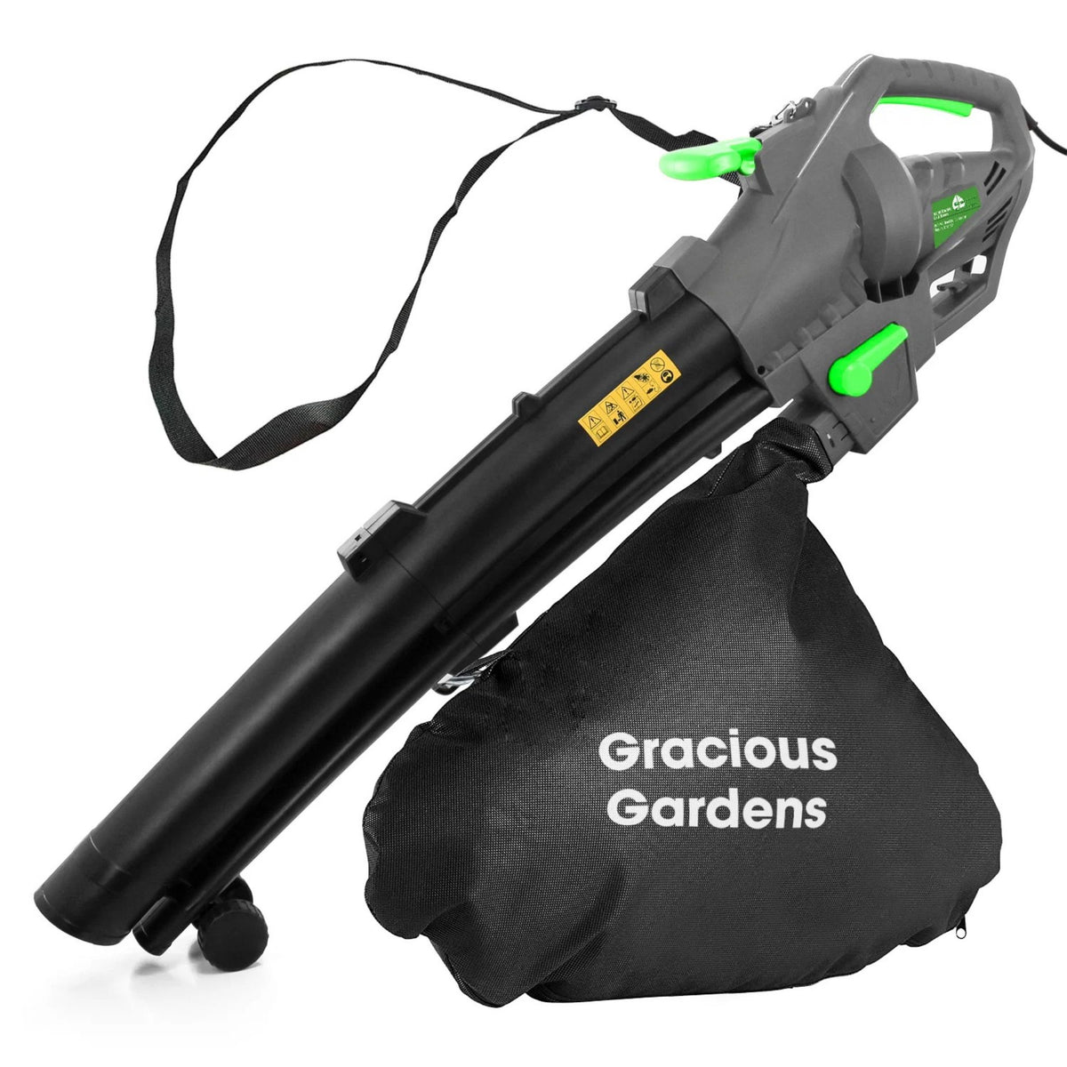 3-in-1 Electric Leaf Blower Garden Vacuum Shredder Mulcher 3000W 167mph
