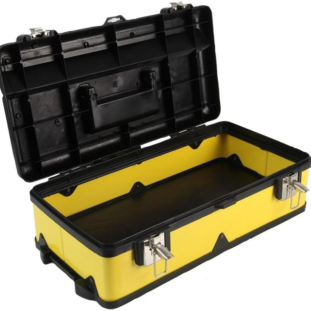 Heavy Duty Rolling Tool Box on Wheels 3 Section Telescopic Handle Case
