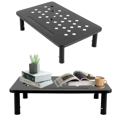 Riser Stand Riser Metal Adjustable Mesh Platform for Computer or Laptop
