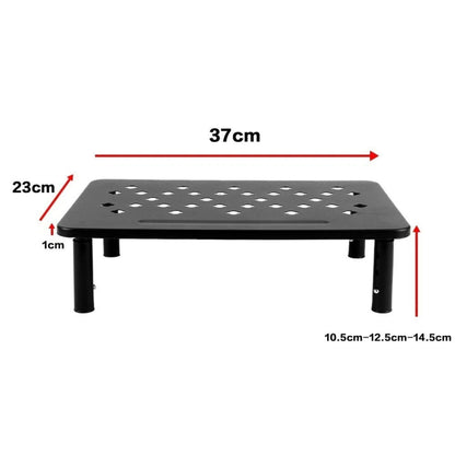 Riser Stand Riser Metal Adjustable Mesh Platform for Computer or Laptop